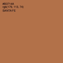 #B3714A - Santa Fe Color Image